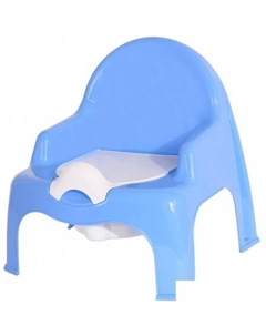 Детский горшок EP023 (голубой/белый) Эльфпласт