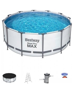 Каркасный бассейн Steel Pro Max 56420 BW (366х122) Bestway