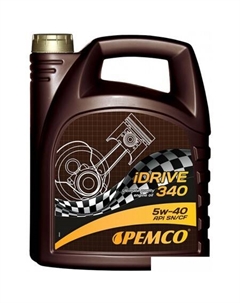 Моторное масло iDRIVE 340 5W-40 API SN/CF 5л Pemco
