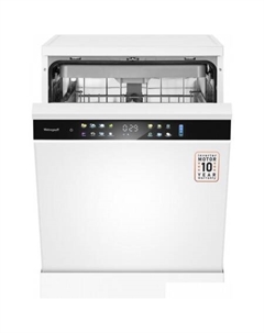 Отдельностоящая посудомоечная машина DW 6138 Touch Inverter Autoopen Weissgauff