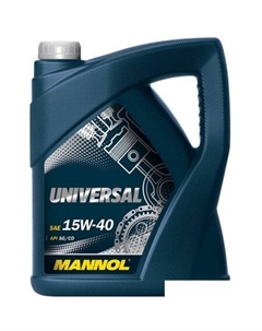 Моторное масло Universal 15W-40 API SG/CD 5л Mannol
