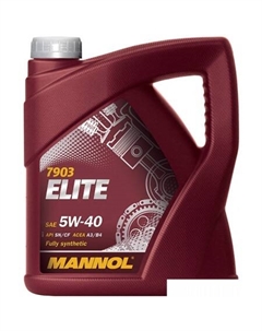 Моторное масло ELITE 5W-40 4л Mannol