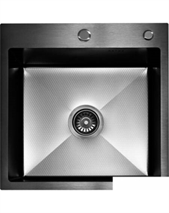 Кухонная мойка FS-5050HN Honeycomb Nano black ECO (+501F40-B) Blantek
