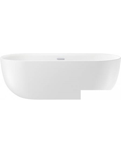 Ванна Chic Riviera 170x76 236802001 (отдельностоящая ванна белый глянец, экран, ножки, сифон-автомат хром) Wellsee