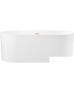 Ванна Chalice Perfection 166x77 230601004 (отдельностоящая ванна белый глянец, экран, ножки, сифон-автомат золото) Wellsee