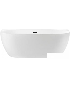 Ванна Belle Spa 3.0 170x80 235901003 (пристенная ванна белый глянец, экран, ножки, сифон-автомат матовый черный) Wellsee