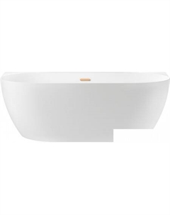 Ванна Belle Spa 3.0 170x80 235901004 (пристенная ванна белый глянец, экран, ножки, сифон-автомат золото) Wellsee