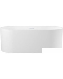Ванна Chalice Perfection 166x77 230602001 (отдельностоящая ванна матовый белый, экран, ножки, сифон-автомат хром) Wellsee