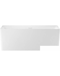 Ванна Pure BY 166x77 230702002 (отдельностоящая ванна матовый белый, экран, ножки, сифон-автомат матовый белый) Wellsee