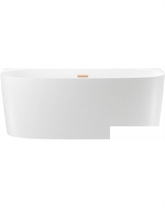 Ванна Belle Spa 2.0 160x75 235801004 (пристенная ванна белый глянец, экран, ножки, сифон-автомат золото) Wellsee