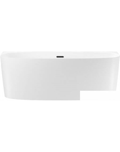 Ванна Belle Spa 2.0 170x75 235804003 (пристенная ванна белый глянец, экран, каркас, сифон-автомат матовый черный) Wellsee