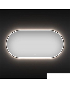 Зеркало с фронтальной LED-подсветкой 7 Rays' Spectrum 172201630, 100 х 55 см (с сенсором и регулировкой яркости освещения) Wellsee