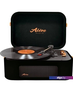 Виниловый проигрыватель Stories (черный) Alive audio