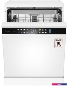 Отдельностоящая посудомоечная машина DW 6138 Touch Inverter Autoopen Weissgauff