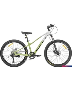Велосипед Fusion 1.0 MD 26 2024 (зеленый/серый, разобранный, в коробке) Nialanti