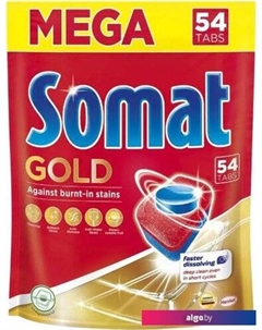 Таблетки для посудомоечной машины Gold 54 шт Somat