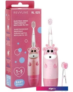 Электрическая зубная щетка RL 025 Baby (розовый) Revyline