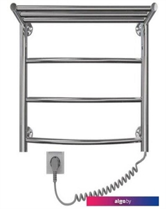 Полотенцесушитель Классик 50x60 D32 с полкой и кнопкой (левый) Granula