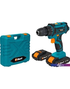 Дрель-шуруповерт BAB-21X2LI-FDK 93415070 (с 2-мя АКБ, кейс) Bort