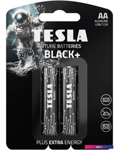 Батарейка Black+ LR6 2BP Tesla