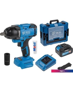 Гайковерт SC 1807 1329722 (с 1-им АКБ, кейс) Bull