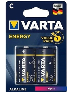 Батарейка Energy C 2шт Varta