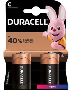 Батарейка Basic LR14 2 шт Duracell