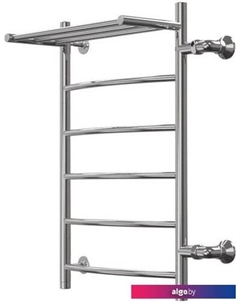 Полотенцесушитель Классик, с полочкой боковое подключение правое 50х80 см Granula