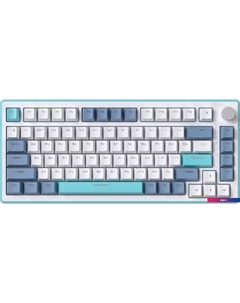 Клавиатура ZA82 White Navy Blue (OUTEMU Orange) Jegg