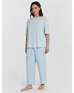 Комплект домашний женский голубой Mark formelle