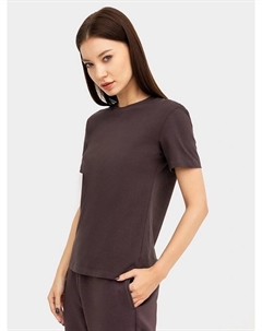Футболка женская в коричневом цвете Mark formelle