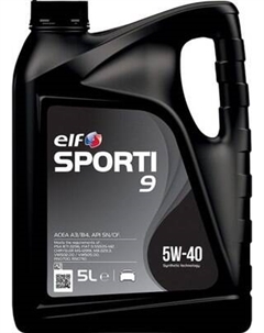Моторное масло Elf Sporti 9 5W40 / 214252
