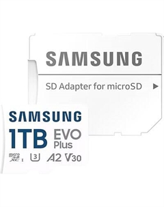 Карта памяти Samsung Evo Plus microSDXC 1TB / MB-MC1T0SA/EU