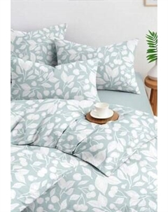 Комплект постельного белья Черри 2сп Евро 50x70 / 20702-1+21141-39 Ночь нежна