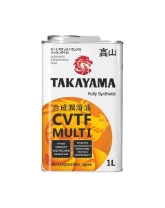 Трансмиссионное масло Takayama Transmission CVTF Multi / 605604
