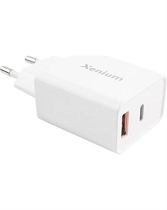 Зарядное устройство сетевое Xenium X332 + кабель / CCX332CW/00