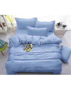 Комплект постельного белья Реноме 2сп Оливковая коллекция Васильковый 15-4031