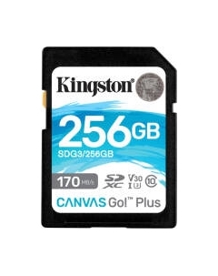 Карта памяти Kingston Canvas Go Plus SDXC (Class10) 256GB (SDG3/256GB)