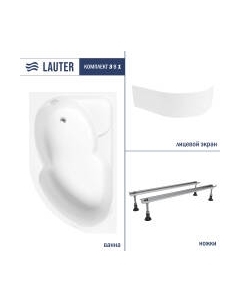 Ванна акриловая Lauter Geneva 170x105 / 2103170L