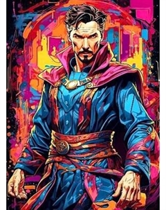 Картина по номерам Молли Доктор Стрэндж 40x50 / FHR0632 Molli