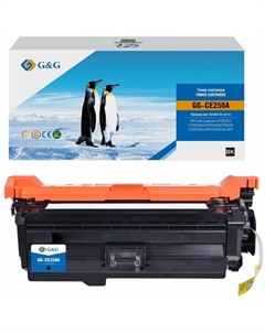 Картридж лазерный GG-CE250A CE250A черный (5000стр.) для HP CLJ CP3525n/CP3525dn/CP3525X/CP3520/CM3530fs MFP/CM3530 MFP G&g