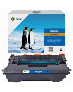 Картридж лазерный GG-W1470A черный G&g