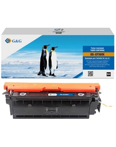 Картридж лазерный GG-CF360X черный (12500стр.) для HP CLJ M553N/M553DN/M553X/M577C/M577Z/M577F/M577DN G&g