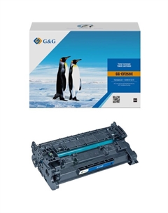 Картридж лазерный GG-CF259X (есть ограничения по прошивке) черный (10000стр.) для HP LJ M304/M404/MFP M428 G&g
