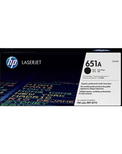 Картридж лазерный 651A CE340A черный (13500стр.) для LJ 700/775 Hp