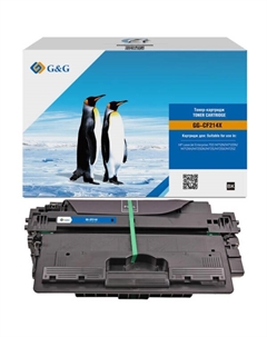 Картридж лазерный GG-CF214X CF214X черный (17500стр.) для HP LJ Ent 700 M712N/M712DN/M712XH/M725DN/M725/M725X/M725Z G&g