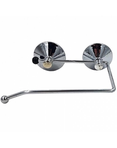 Держатель для туалетной бумаги на присоске из из хромированной стали W3069 Dominado