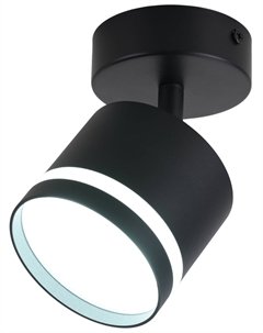 Светильник наст.-пот. (спот) Modern 15Вт GX53 черный 21018 Truenergy
