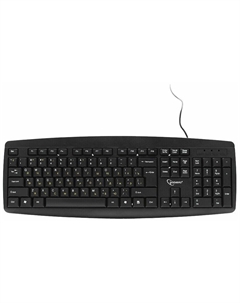 Клавиатура Gembird 104 клавиши кабель 1.5м черный KB-8351U-BL