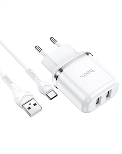 Устройство зарядное hoco для Type-C белый N4 31067 Hoco